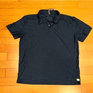 Vuori dark blue Strato Tech polo
